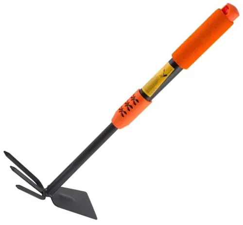 Рыхлитель PARK / Парк HG3550-E комби для рыхления и прополки с поролоновой накладкой на ручке из стали, 43см / садовый инструмент