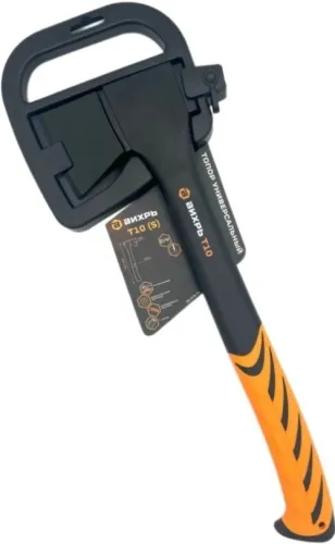 Топор ВИХРЬ T10 универсальный в сборе, из металла и пластика, длина 45.5см / ручной инструмент