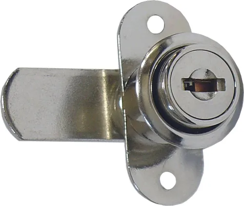 Замок врезной Element Е201 цилиндровый, цвет хром