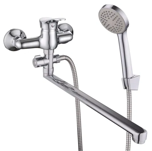 Смеситель Lucky Tap BBO-3023-35L-31, однорычажный, хром