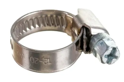 Хомут червячный MIXTON, нерж. сталь, 16-25мм, 4шт