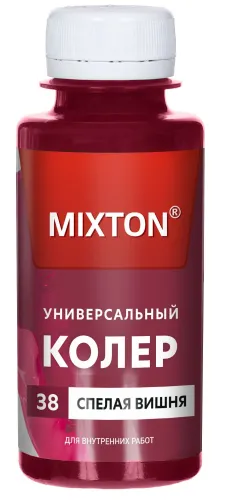 Колер MIXTON паста универсальная, цвет вишня, 0.1л
