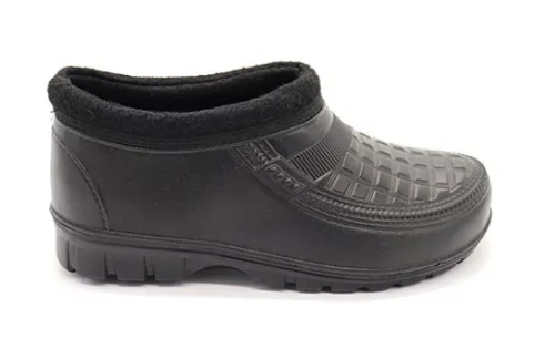 Галоши EVASHOES мужские, утепленные, полимер ЭВА, черные, 45/46