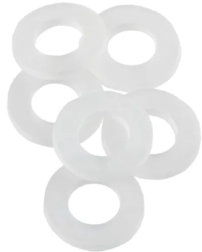 Прокладка сантехническая MasterProf, силикон, 1/2", 6шт