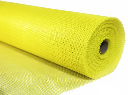 Сетка строительная 4WALLS / Фор Уоллс для штукатурки, армировочная, универсальная из стекловолокна, желтая, ширина 1м, длина 20м / стройматериалы