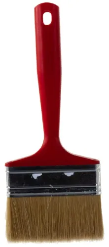 Кисть малярная РИФ флейцевая 061100, натуральная щетина 100х14мм