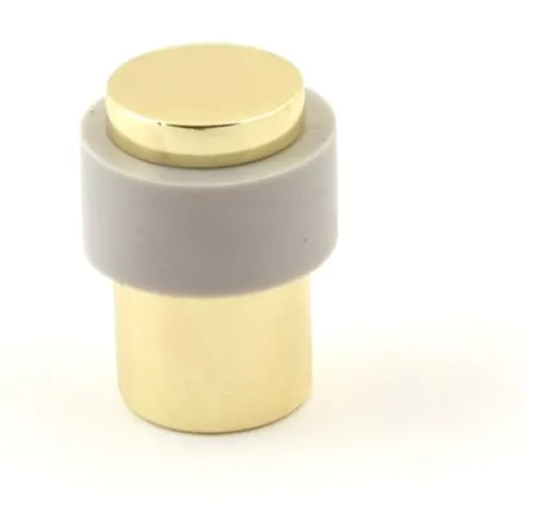 Ограничитель для двери Apecs / Апекс DS-0014-G, из сплава ЦАМ, золото, высотой 4см / товары для дома