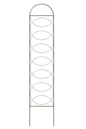 Шпалера Комплект-Агро Кружок металлическая зеленая 1700×340мм