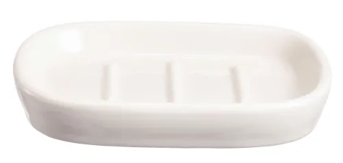 Мыльница Fora Creamy настольная, керамика, бежевая FOR-CREAM036