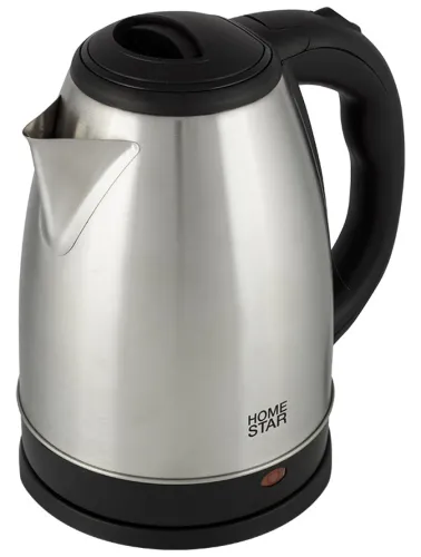 Чайник электрический HomeStar / ХоумСтар HS-1010A в корпусе из нержавеющей стали, серебристый, 1.8л, 1500Вт / товары для дома