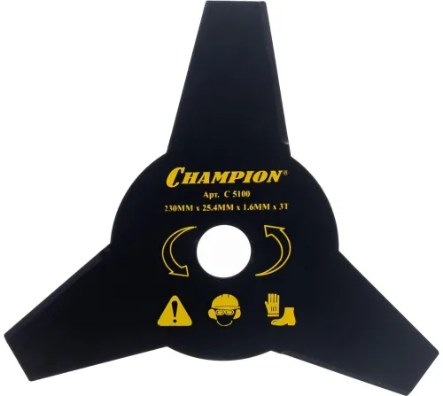 Нож для триммера Champion Тип А трехлопастной C5100
