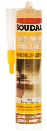 Герметик акриловый Soudal, цвет сосна, 280мл, арт. 119645
