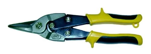 Ножницы по металлу 888 прямые, с обрезиненной рукояткой, хромованадиевая сталь, длина 250мм / режущие и пильные инструменты