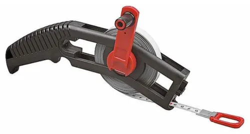 Измерительная рулетка Stayer / Стайер Leader геодезическая, корпус из пластика, стальная лента, 30м / строительство и ремонт