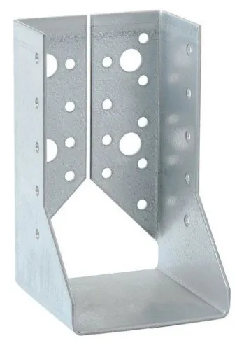 Крепление балки Rock Solid Connection / Рок Солид Конекшн закрытое, из оцинкованной стали, размером 100х140х2мм / крепеж