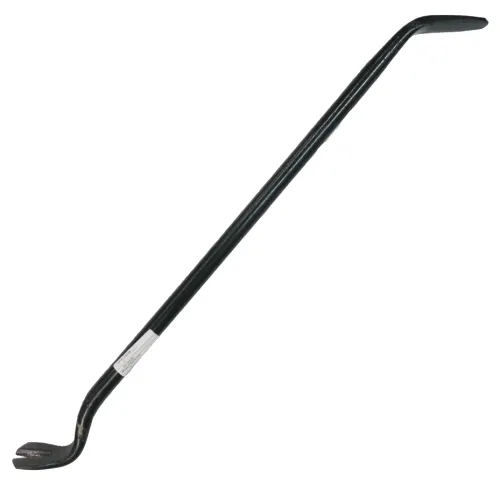 Гвоздодер двусторонний, с ломом, стальной, черный, размером 700мм / инструменты