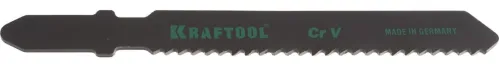 Пилка для лобзика KRAFTOOL T119B, хромованадиевая сталь, 2шт.