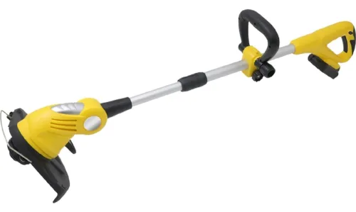 Триммер садовый HUTER / Хутер GET-28Li аккумуляторный, для травы, с нижним расположением двигателя, Li-Ion, 18В, 2А/ч, ширина скашивания 28см / инструменты