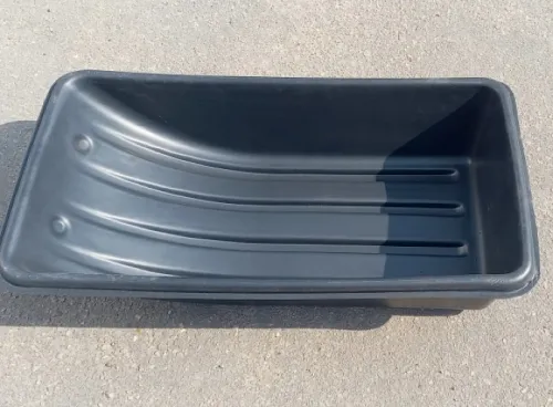 Сани волокуши Дакар СВ-3 с высоким бортом, из ударопрочного пластика, черные, 111х41х29см / снаряжение