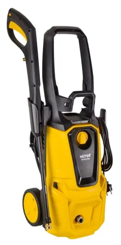 Мойка высокого давления Huter / Хутер W195-PRO электрическая, цвет желтый, 230В, 195бар, 420л/ч, 2500Вт / оборудование
