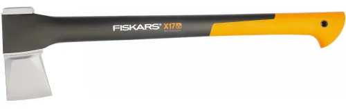 Топор Fiskars / Фискарс X17-M колун в сборе, из металла и пластика, длина 60см / ручной инструмент