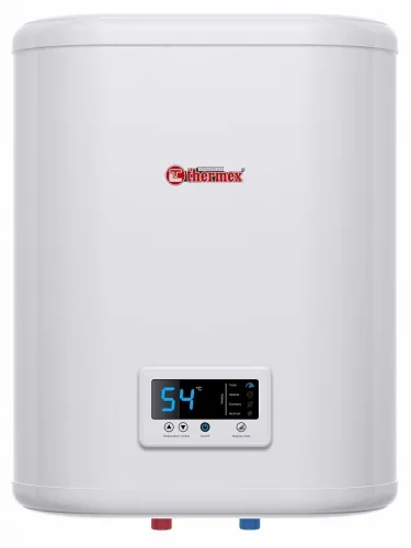 Водонагреватель накопительный Thermex / Термекс IF 30 V электрический, с баком из нержавеющей стали, белый, 575×452×239мм, 2кВт, 220В, IPX4, 30л / бойлер