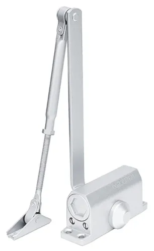 Доводчик дверной NOTEDO DC-030 гидравлический, серебро, до 30кг