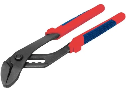 Клещи переставные USP / УСП с пластиковыми рукоятками, из инструментальной стали, цвет черный, длина 250мм / инструменты