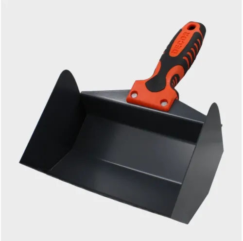 Кельма DECOR, стальная, 350мм, прорезиненная ручка, 970-0350