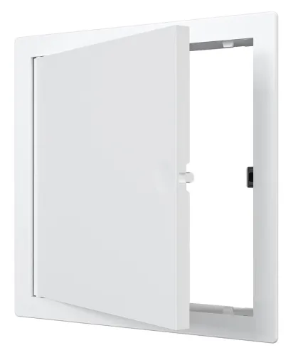 Ревизионный люк ЭРА сантехнический с магнитным замком, пластиковый, белый, 150х150мм / строительство и ремонт