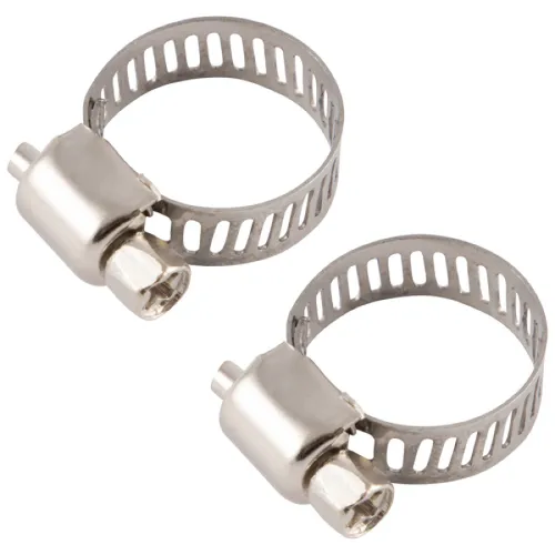 Хомут обжимной Park червячный, нерж. сталь, 12-20мм, 2шт