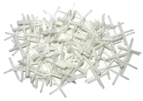 Крестики для плитки DECOR, 1мм, 200шт, пластиковые, белые