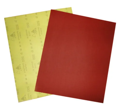 Лист шлифовальный SIA / Сиа водостойкий, на бумажной основе, красно-коричневый, P320, 230×280мм / шкурка