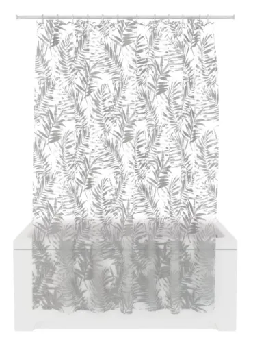 Штора для ванной Fora / Фора BALI, PEVA, размером 180х180см / товары для дома