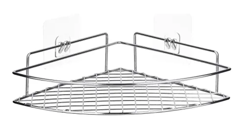 Полка угловая VERRAN настенная сталь хром 20х20х4.5см 211-25