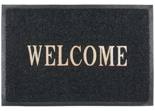 Коврик придверный Sunstep Spongy, черный, 40×60см, ПВХ