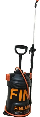 Опрыскиватель для растений FINLAND / Финланд помповый наплечный, пластиковый, 5л / дом и сад