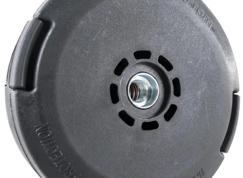 Головка триммерная Champion / Чемпион HT35 стандартная, полуавтомат, черная, леска 2.4-3.3мм, крепление М10×1.25 левая / садовая техника