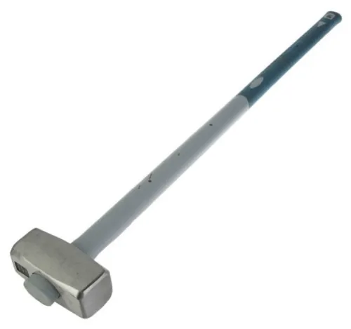 Кувалда RemoColor / РемоКолор с фиберглассовой рукояткой, из стали, 4кг, длина 900мм / инструменты для строительства и ремонта