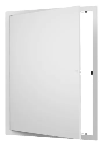 Ревизионный люк ЭРА сантехнический с нажимным замком, пластиковый, белый, 300х400мм / строительство и ремонт