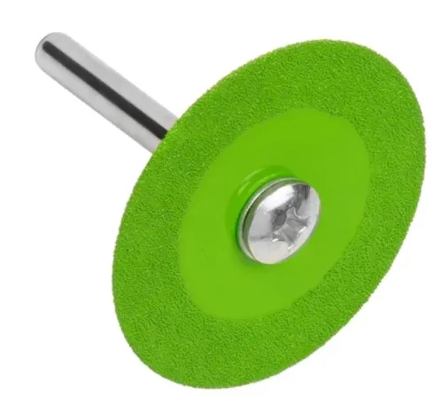 Диски алмазные DLT / ДЛТ набор, вакуумная пайка, для гравера, диаметр 50мм, 10шт. / оснастка инструмента