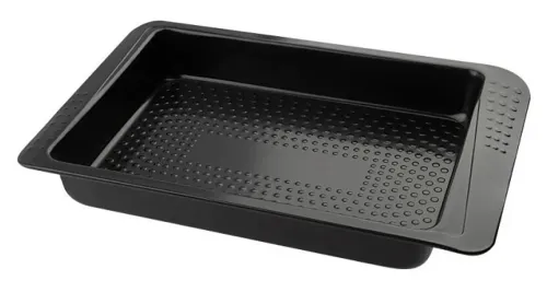 Форма для выпечки и запекания Mallony / Маллони Favore из углеродистой стали, 32.5х21.5х4.5см / товары для кухни