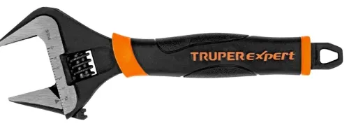 Ключ разводной TRUPER / Трупер PET-8XA с узкими губками, из хромованадиевой стали, 1 1/2", 200мм / инструменты