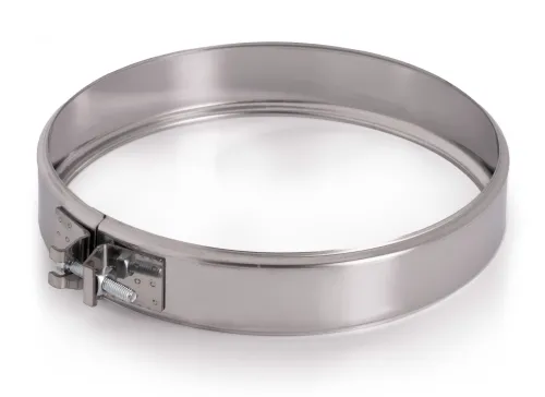 Хомут обжимной Сталь Мастер, диаметр 200мм, AISI 430