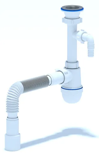 Сифон сливной Анипласт Ани для стиральной машины C0315