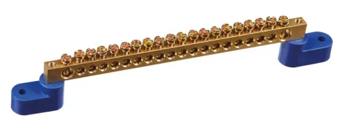 Нулевая шина Navigator NBB-М69-20С2/В 6-9мм² 100А 20 контактов