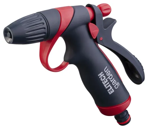 Пистолет для полива Elitech / Элитеч Garden 2 режима с регулировкой интенсивности распыления, в корпусе из пластика / дом и сад