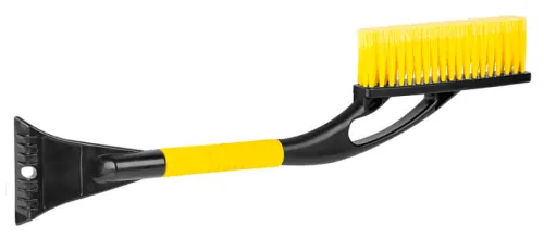 Щетка автомобильная Stayer / Стайер со скребком для льда, из пластика с синтетическим ворсом, длина 605мм / автотовары