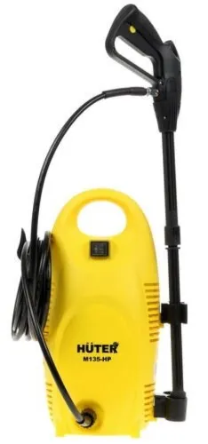 Мойка высокого давления Huter / Хутер M135-HP электрическая, цвет желтый, 230В, 135бар, 360л/ч, 1650Вт / оборудование