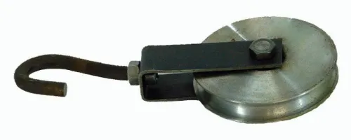 Блок монтажный SD строительный с крюком, диаметр 70мм, 0.3т